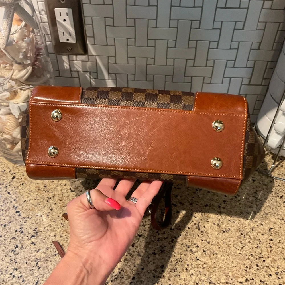 Inspired Damier Doctor Bag - Picture 7 of 15